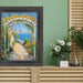 32x48 Frame Black Hammered Flat Picture Frame