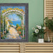 32x48 Frame Renaissance Silver Black Ornate Picture Frame