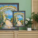 32x48 Frame Slim Teal Seaspray Chabi Chic Farmhouse Rustic Picture Frame