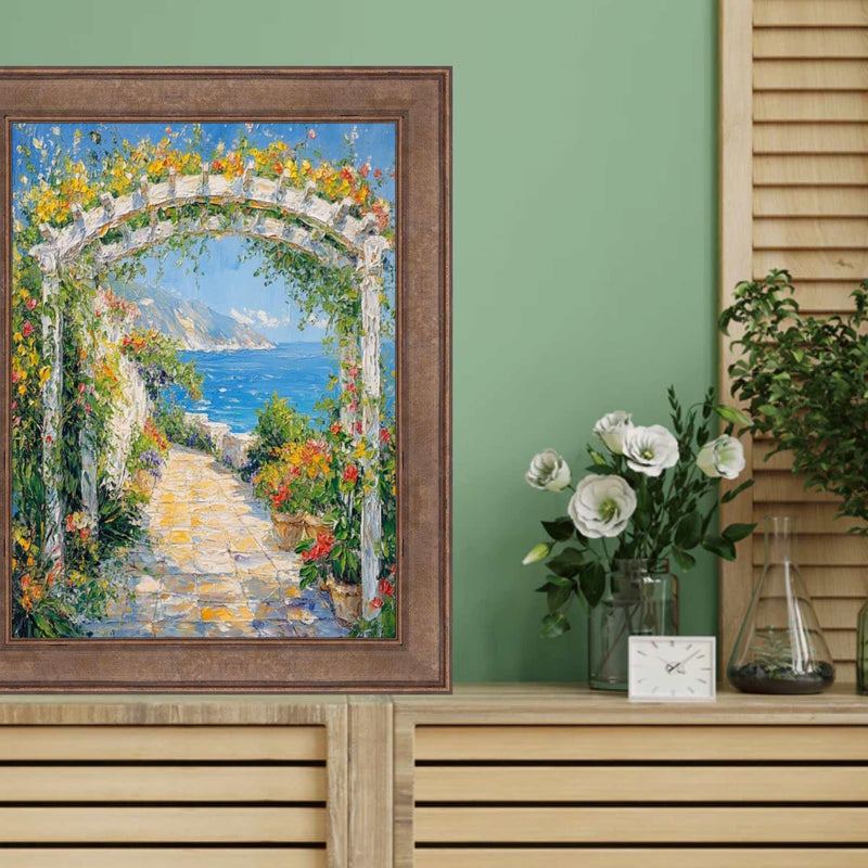 24x48 Frame Modern Contemporary Mocha Cafe Bronze Flat Picture Frame