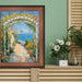 32x48 Frame Vintage Brushed Rust Copper Black Picture Frame