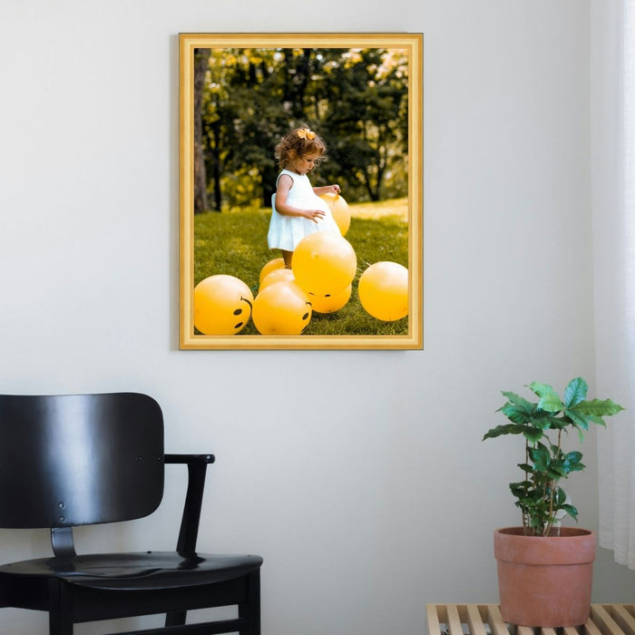 5x7 Picture Frame Gold  5x7 Frame 5 x 7 Poster Frames 5 x 7