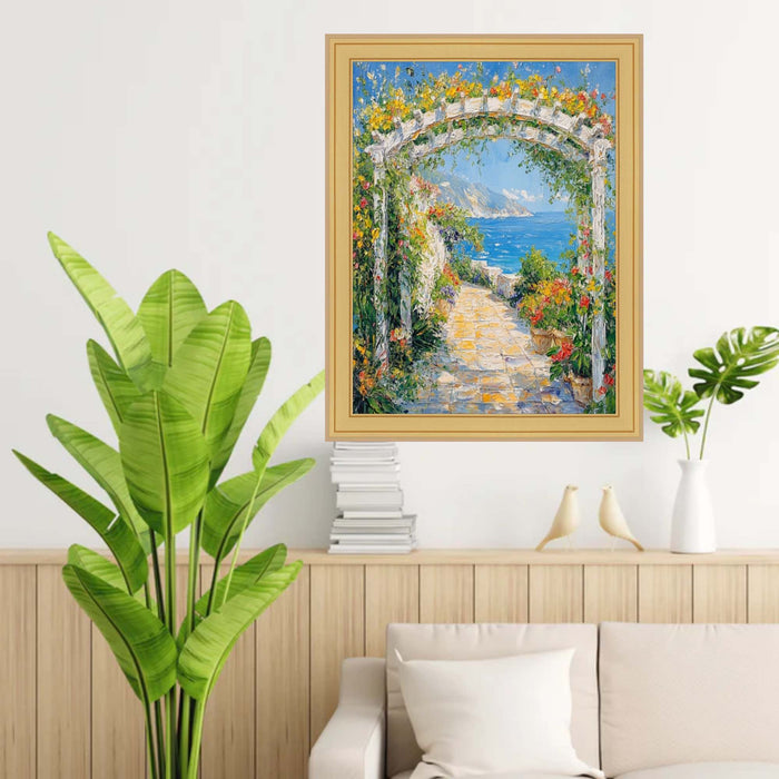 32x48 Frame Modern Bright Gold Metal Picture Frame
