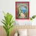40x60 Frame Slim Teal Seaspray Chabi Chic Farmhouse Rustic Picture Frame