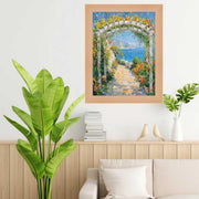 Natural Maple Wood Flat Picture Frame 