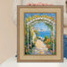 32x48 Frame Wide Antique Silver Gold Wash Picture Frame