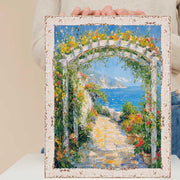 20x20 Frame Natural Maple Wood Flat Picture Frame