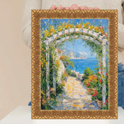 27x41 Frame Versailles Gold Ornate Picture Frame - Vintage Wall deco