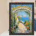 32x48 Frame Industrial Slim Black Iron Asphalt Picture Frame