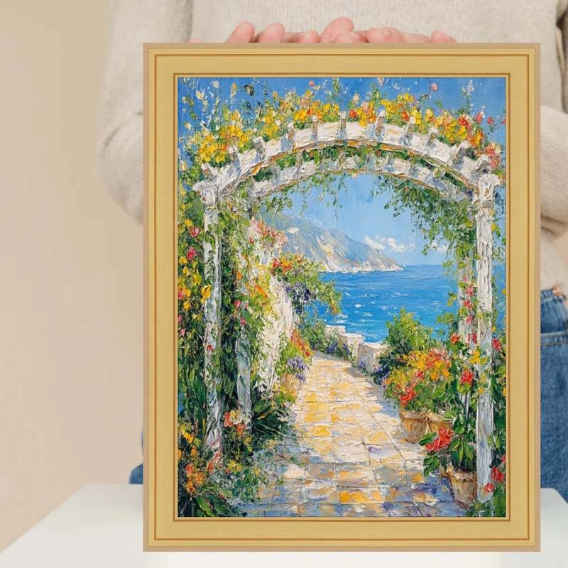 13x16 Frame Modern Bright Gold Metal Picture Frame