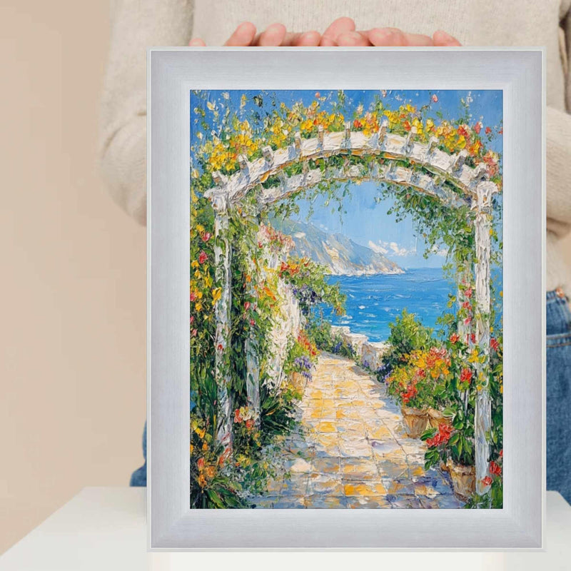 26x26 Frame Modern Contemporary Stainless Steel Iron Picture Frame