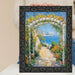Piano Black Glossy Ornate Picture Frame 