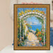20x40 Frame Industrial Gold Metal Slope Picture Frame