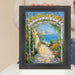 32x48 Frame Black Hammered Flat Picture Frame