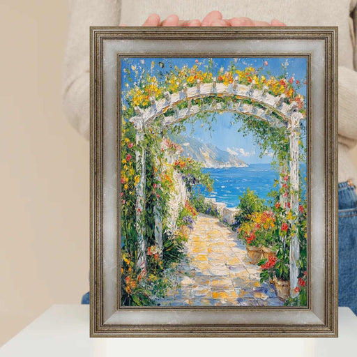 32x48 Frame Vintage Antique Silver Flat Panel Picture Frame