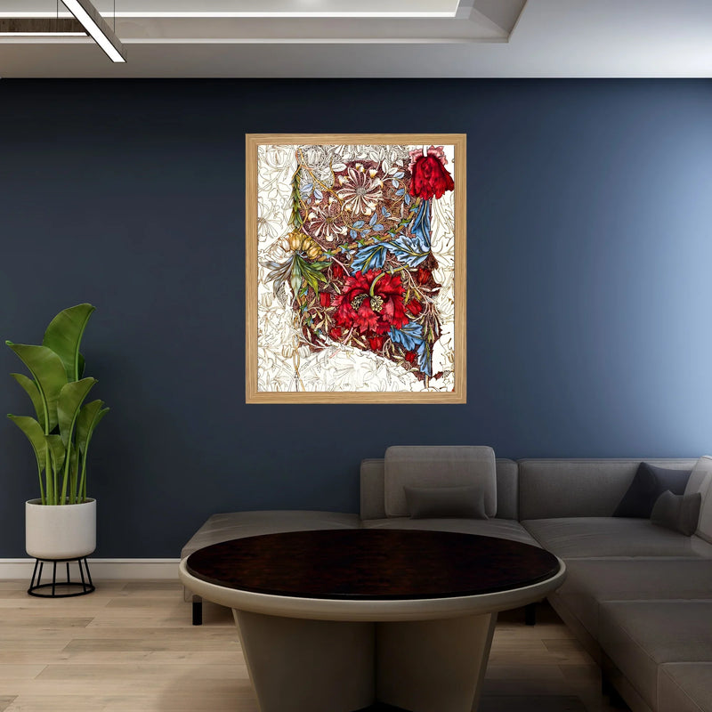 Corporate Office Decor Wal lArt 40x60 Frame|Business Office Art