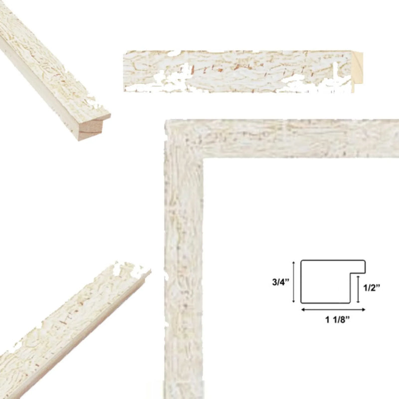 22x30 Frame Natural Maple Wood Flat Picture Frame