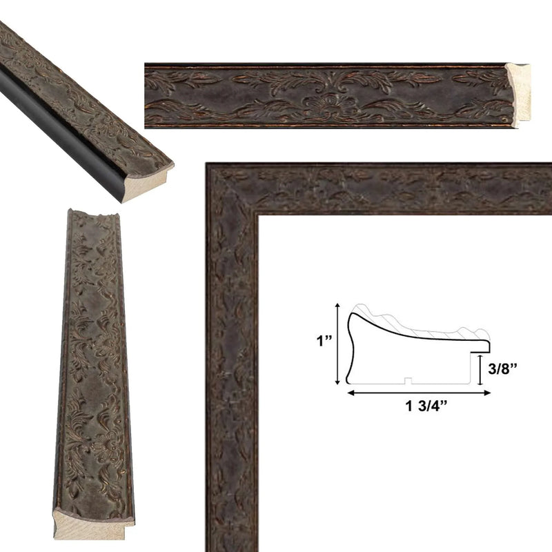 11x17 Frame Renaissance Antique Bronze Gold Picture Frame