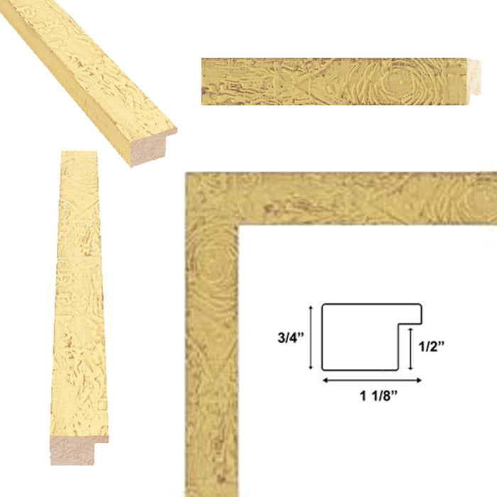 32x48 Frame Natural Maple Wood Flat Picture Frame