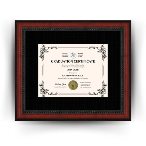 University of Colorado Denver Diploma Frame 8.5x11 Certificate Black