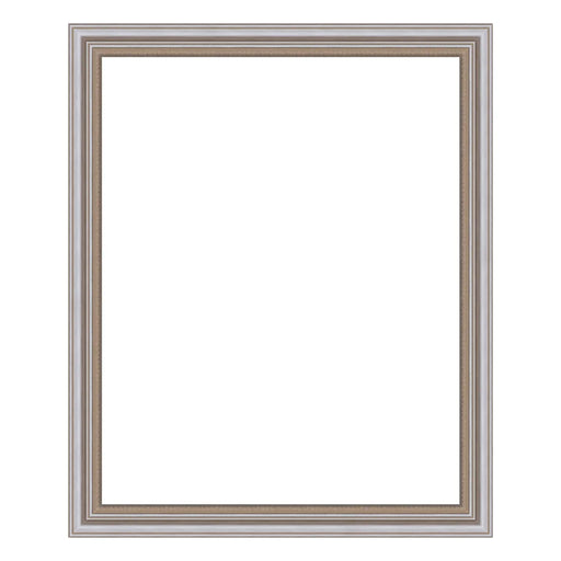 Traditional Silver leaf Pewter Picture Frame