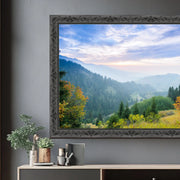 85 Inch TV Picture Frame - Decorative Custom frame for 85 inch TV  Modern Memory Design 