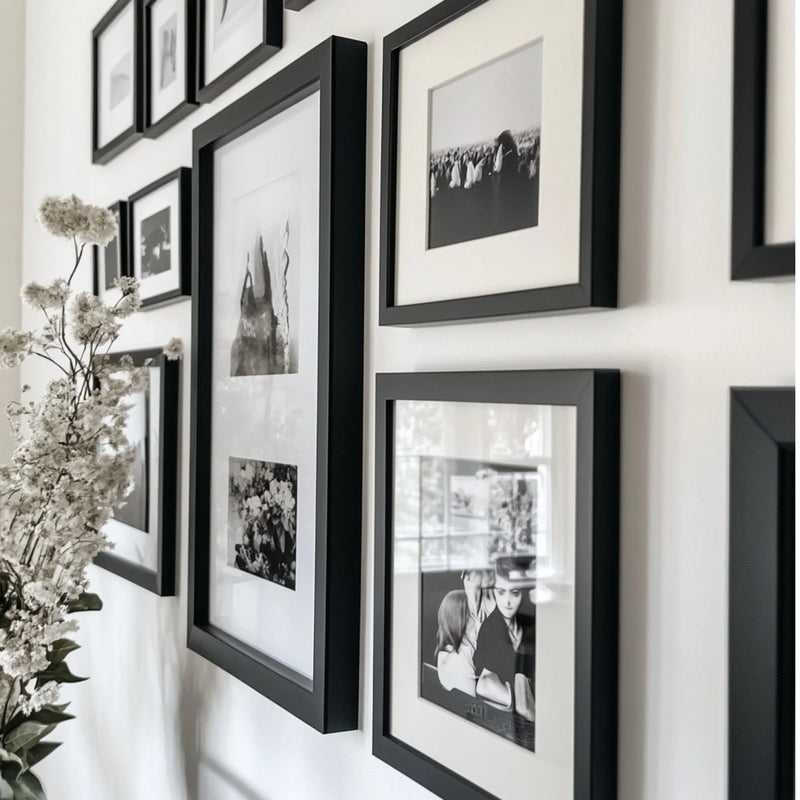 Modern Black 71x24 Picture Frame | 71 x 24 Poster Frame