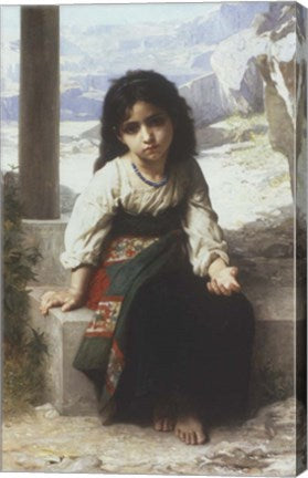Petite Mendiante, 1880 by William Adolphe Bouguereau