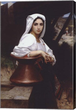 Italian Girl Drawing Water by William Adolphe Bouguereau