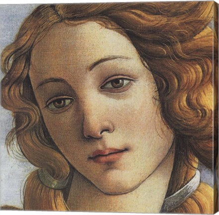 Birth of Venus (detail) by Sandro Botticelli