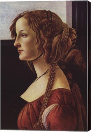 Portrait of Simonetta Vespucci by Sandro Botticelli