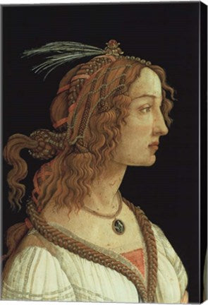 Portrait of a Young Woman, 1485 by Sandro Botticelli