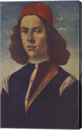 Portrait of a Young Florentine Nobleman by Sandro Botticelli