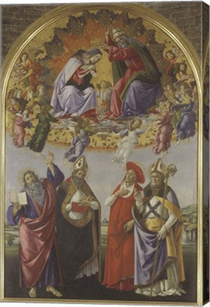 Kronung Mariae by Sandro Botticelli