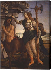 Pallas Athena and the Centaur, 1482 by Sandro Botticelli