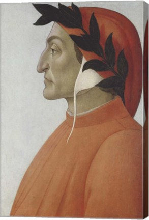 Portrait of Dante Alighieri by Sandro Botticelli