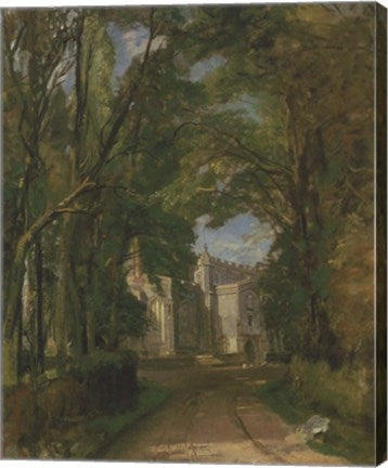 East Bergholt Church by John Constable