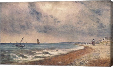 Hove Beach with Fishing Boats by John Constable