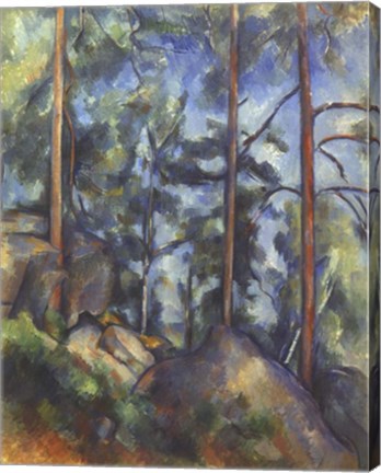 Pines, 1896-99 by Paul Cezanne