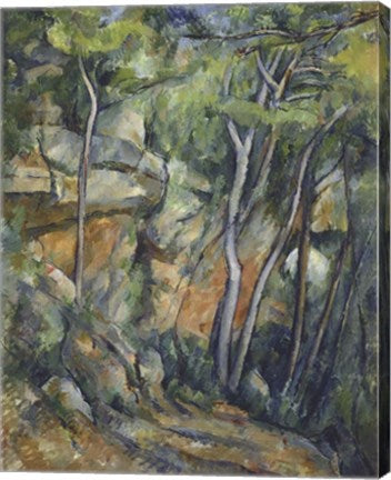In the Park of Chateau Noir by Paul Cezanne