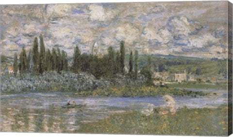 Vertheuil Sur Seine by Claude Monet