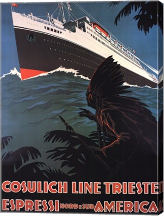 Cosulich Line Trieste by A. Dondov