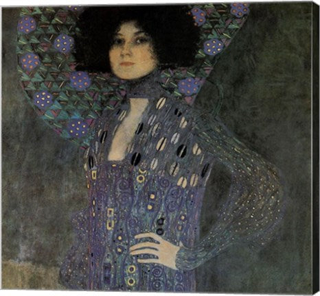 Portrait of Emilie Floege, c.1902 (detail) by Gustav Klimt