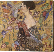 Lady with Fan, c.1917 by Gustav Klimt