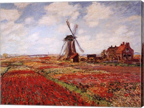 Champ de Tulipes by Claude Monet