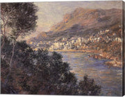 Monte Carlo Vue De Cap Martin by Claude Monet