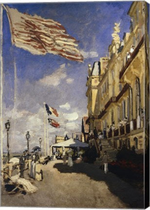 Hotel des Roches Noires, Trouville, c.1870 by Claude Monet