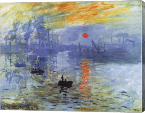 Impression, Sunrise, c.1872 by Claude Monet