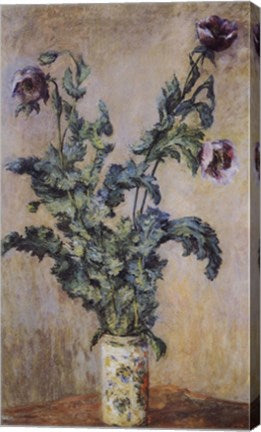 Purple Poppies by Claude Monet