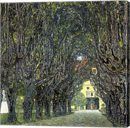 Avenue of Trees in the Park at Schloss Kammer, c.1912 by Gustav Klimt